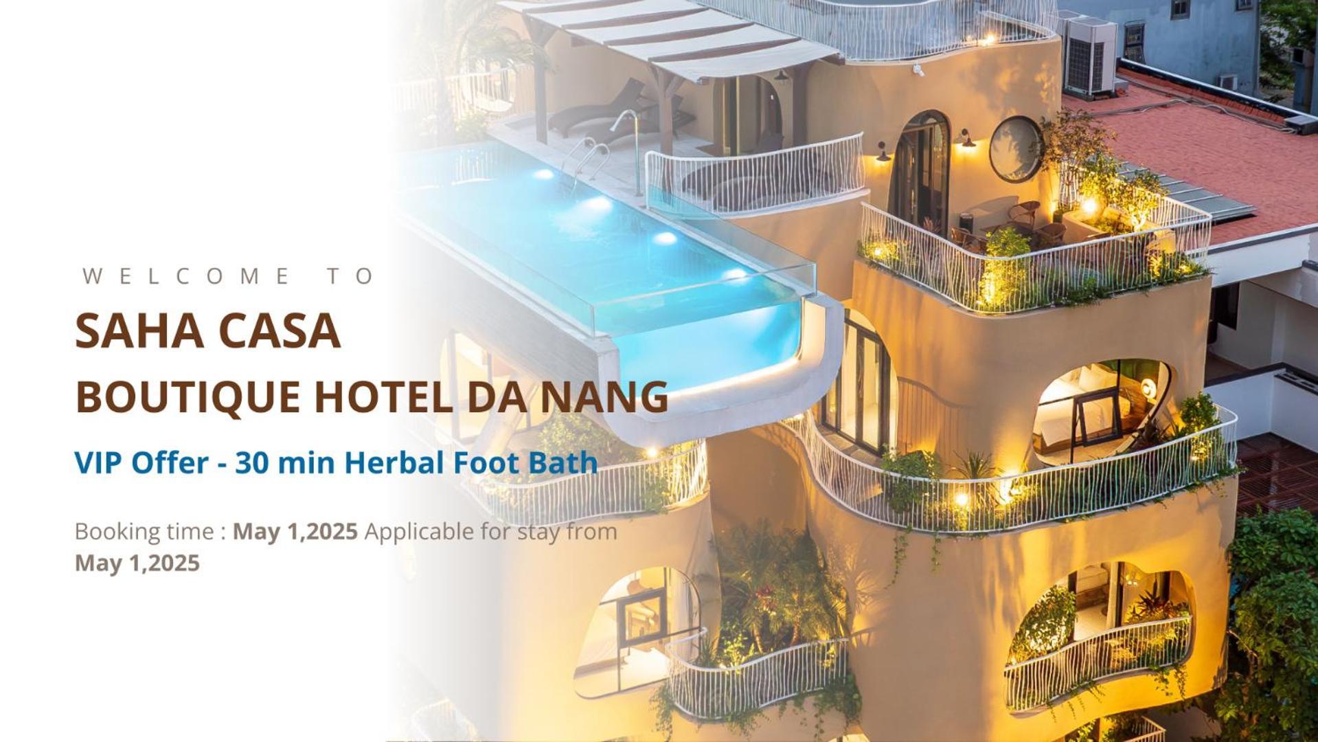 Saha Casa Boutique Hotel Da Nang Bagian luar foto